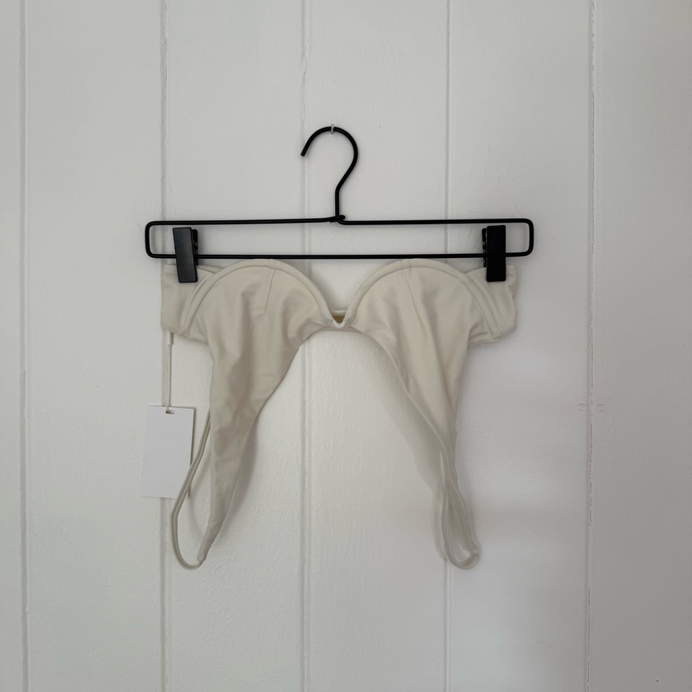 Mikoh Ecru Santa Rosa Bikini Top